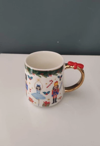 STAR DEKOR MERRILYN BONE KUPA 400 ML - Resim 2