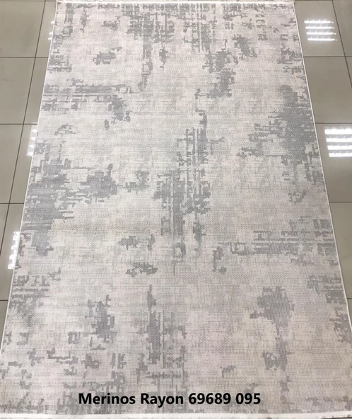 Merinos Halı Rayon 69689 095 Serisi Salon Oturma Yatak Odası Halısı