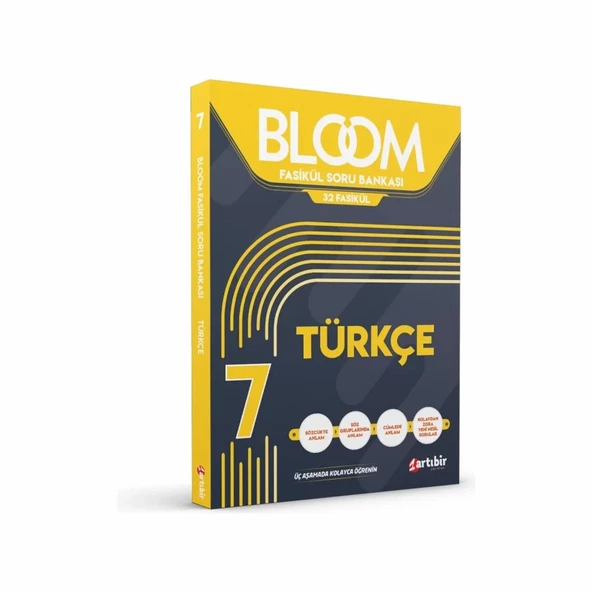 Artıbir 7. Sınıf Türkçe Bloom 32 Fasikül Soru Bankası