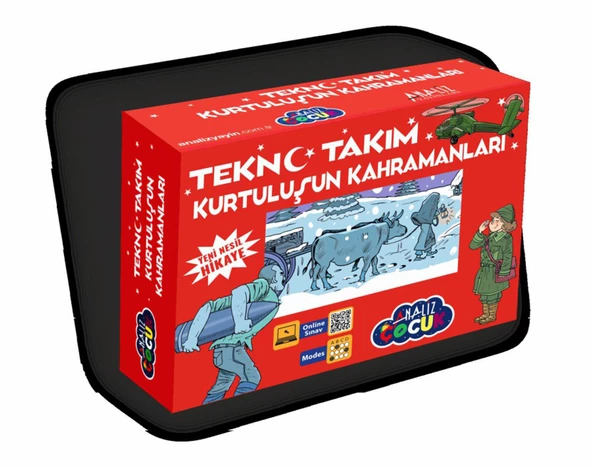 Tekno Takım Kurtuluşun Kahramanları 10lu Hikaye Seti