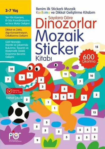 Dinozorlar Mozaik Sticker Kitabı