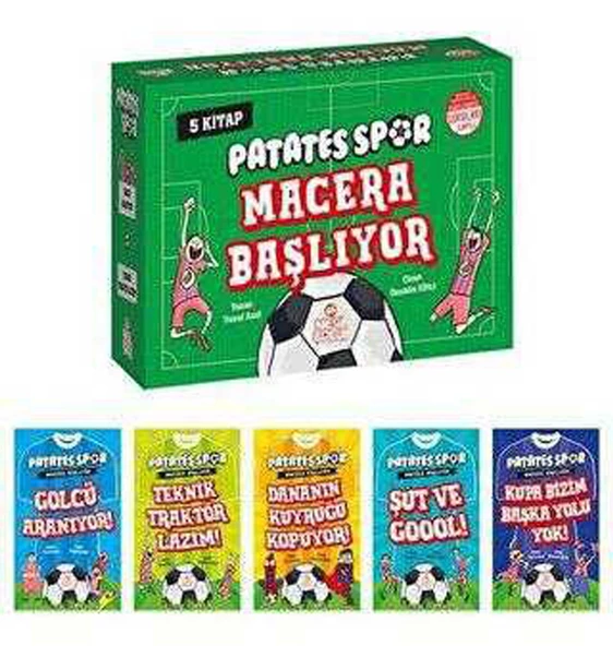 Patatesspor Macera Başlıyor (5 Kitap+Soru Kitapçığı)