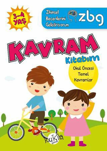 ZBG Kavram Kitabım 3-4 Yaş 64 Sayfa