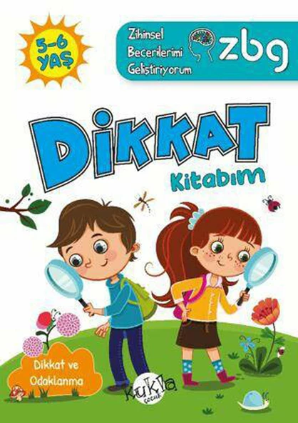 ZBG Dikkat Kitabım 5-6 Yaş 64 Sayfa