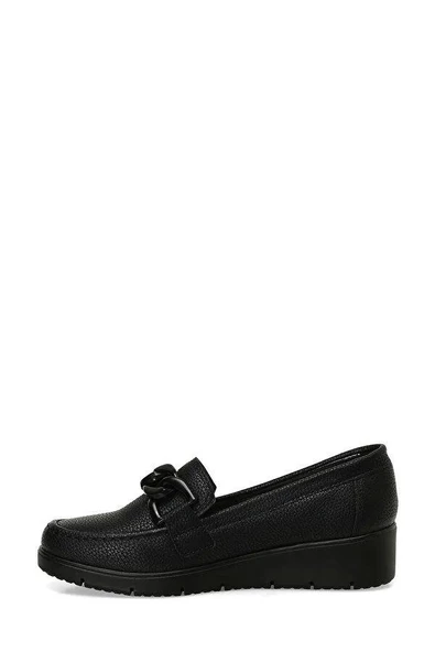 Polaris 166552.Z4PR Kadın Siyah Loafer - 3