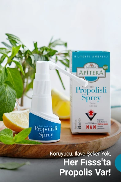 Balparmak Apitera Plus Kekik Yağlı Propolisli Sprey 20 ml - Resim 3