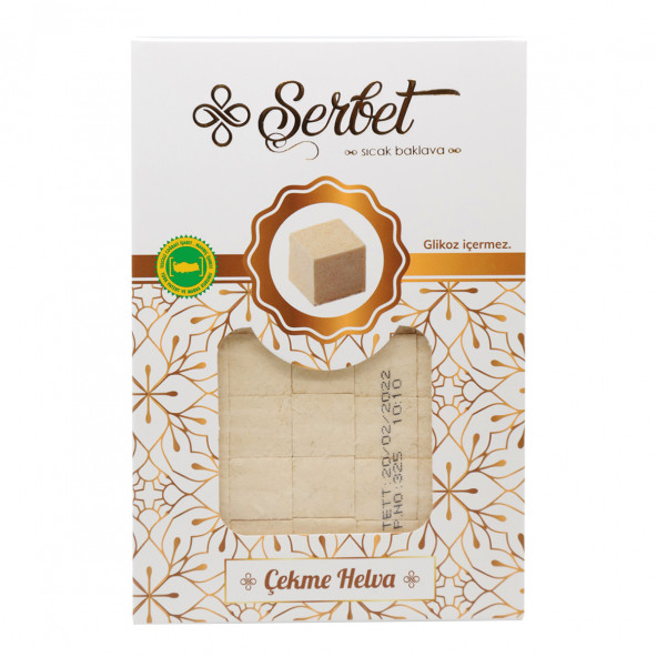 Şerbet Çekme Helva  Sade 280 Gr
