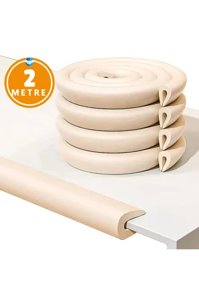 2 Metre Mobilya Kenar Koruyucu Çocuk Güvenliği Köşe Bebek Çocuk Koruma Seti Ve Darbe Önleyici - 11