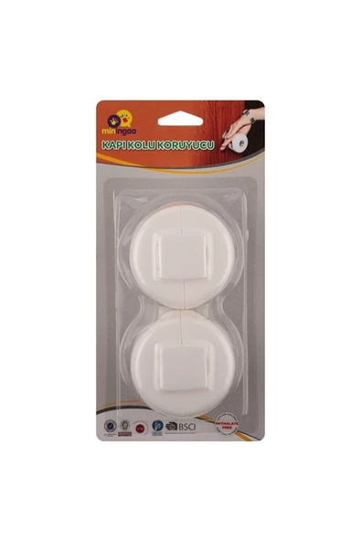 2 Adet Topuzlu Kapı Kolu Çocukların Kapıyı Engelleyen Kilit Anne Bebek Koruma - 3