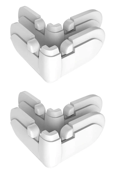 6 Adet Vidasız Iz Bırakmaz Bebek Çocuk Dolap Köşe Kenar Emniyet Çocuk Bebek Güvenlik Emniyet Seti - 2
