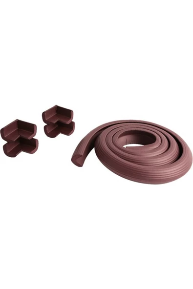 3m Marka Bant Hediyeli 2 Metre 4 Adet Gri Köşe Koruyuculu Esnek Ve Yumuşak Kauçuk Kenar Koruyucu - 10