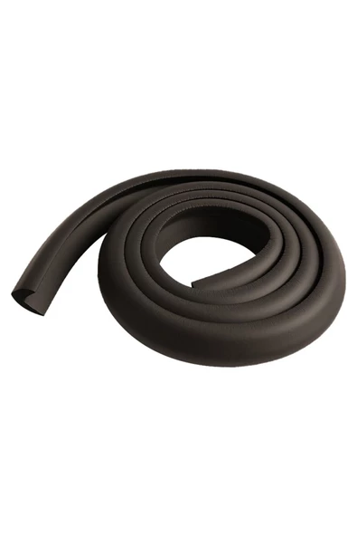 3m Marka Uygulama Bant Ve 2 Metre Esnek, Estetik Ve Yumuşak Kauçuk Mat Siyah Köşe Kenar Koruyucu - 2