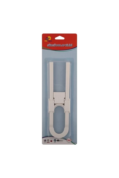 Bebek için 5 Adet Dolap Kilit U-Şekilli Ayarlanabilir Eşya Dolabı Gardırop Çekmece Kolu için Kilit - 6