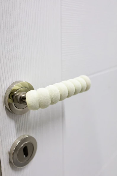 Montajsız Yumuşak Kapı Kolu Darbe Engelleyici Koruyucu Darbe Engelleme Bebek Ve Çocuk Güvenlik Seti - 2