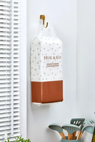 40 Cm Asılabilir - 4 Katlı 320 Yapraklı Peçete - Yüksek Emilim Ve Yumuşak Dokulu Peçete Organizeri - 7