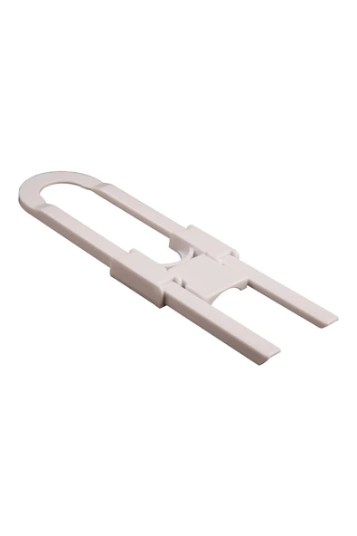 Bebek için 5 Adet Dolap Kilit U-Şekilli Ayarlanabilir Eşya Dolabı Gardırop Çekmece Kolu için Kilit - 3