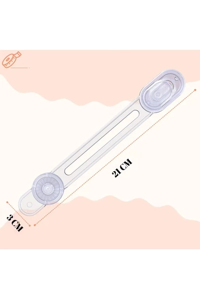 Çocuk Bebek Güvenlik Emniyet Seti 6 Priz Koruyucu, 2 Kapı Stoperi, 2 Çekmece Kilidi - 5