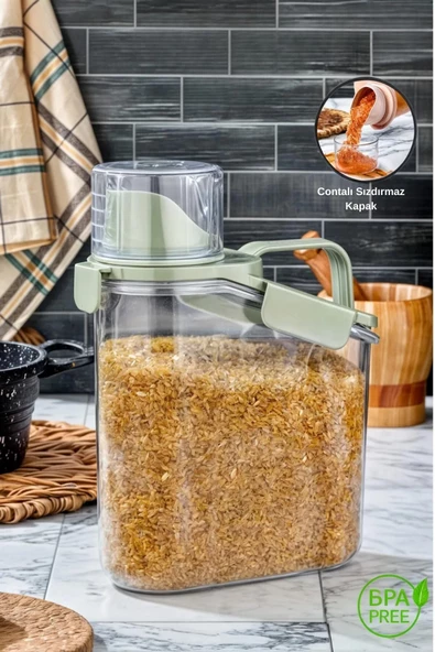 Özel Tasarım 1.8 L Kapaklı Sıvı Toz Deterjan Saklama Kabı Banyo Organizer Çok Amaçlı Saklama Kutusu - 6