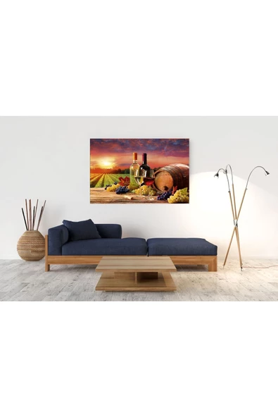 Captainalbatross "Wine Yard" 1000 Parça Puzzle H-UV yüksek kalite baskı. - 2