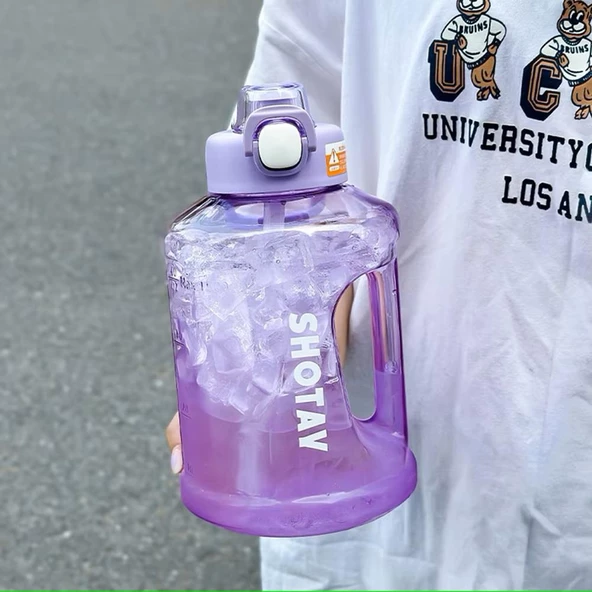 Shotay Carboy Su Matarası Tritan Mor1500Ml - 3