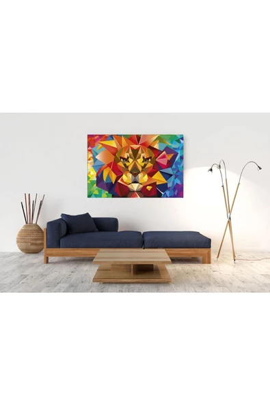 Captainalbatross "Triangles Of The Lion" 1000 Parça Puzzle H-UV yüksek kalite baskı. - 2