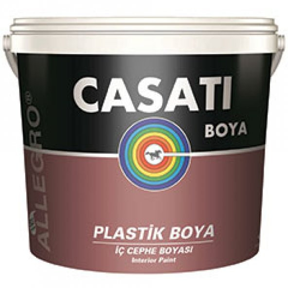 Casati Allegro Su Bazlı İç Cephe Plastik Boya Fildişi Rengi 3,5 Kg