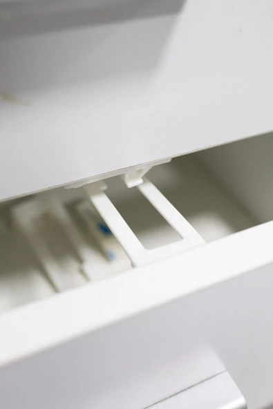 Iz Bırakmaz Gizli Özel Tasarım 2 Adet Kolay Kullanım Beyaz Renk Gizli Dolap Içi Ve Çekmece Kilit - 2