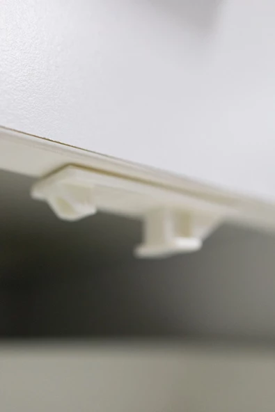 2 Adet Kolay Kullanım Beyaz Renk Gizli Dolap Içi Ve Çekmece Kilit (EV OFİS İŞ YERİ ÇOCUK ODASI) - 5