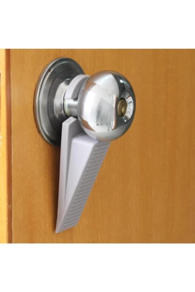 Kapı Tutucu & Kapı Stoperi - Gri ( Ev Ofis Iş Yeri ) - 5