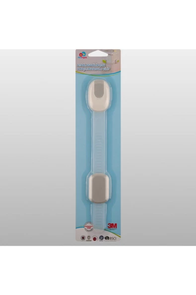 Ayarlanabilir Çok Amaçlı Mandallı Kilit - Beyaz (3'lü) - 3