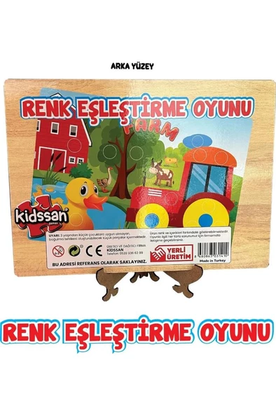 Kidsan Renk Eşleştirme Oyunu - 3
