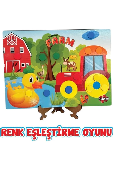 Kidsan Renk Eşleştirme Oyunu - 2