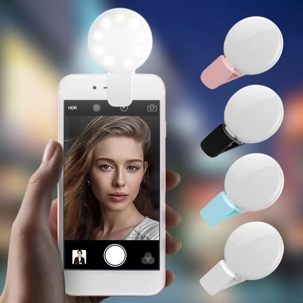 Selfie Işığı Ring Light Led Light Taşınabilir Ledli SL-11