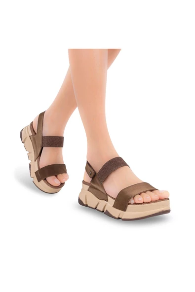 Muya Keid Anatomik Taban Topuk Dikeni Kadın Sandalet - 9