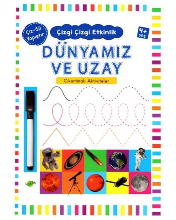 Çizgi Çizgi Etkinlik Dünyamız ve Uzay 4 Yaş