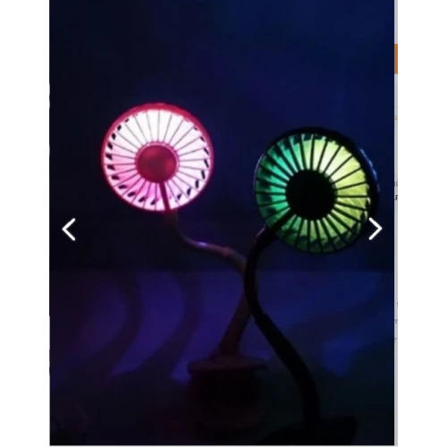 Ayarlanabilir Kıskaçlı Masa Üstü Mini Vantilatör - 3