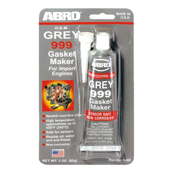 ABRO SIVI CONTA GRİ 85GR - 9AB