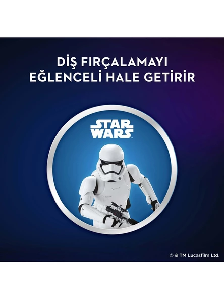 Oral-B D100 Vitality Star Wars Özel Seri Çocuklar İçin Şarj Edilebilir Diş Fırçası - 7