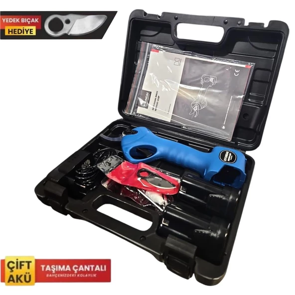 Hyundai HobbyCut 25XP Akülü Budama Makası Çift Akülü 25mm 2 Ah - 2