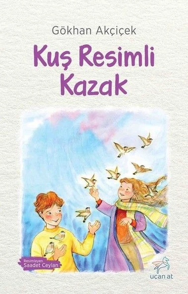 Kuş Resimli Kazak