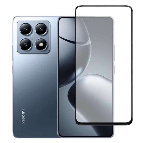 Smody Xiaomi Mi 14t Pro Ekran Koruyucu Temperli 5D Tam Ekran Cam