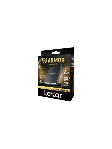 Lexar Armor 4TB 2000MB/S USB 3.2 Taşınabilir SSD HardDisk LAR700X004T - 2