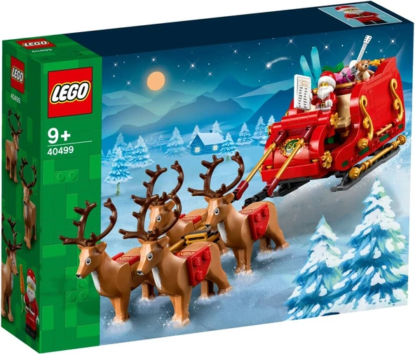 LEGO 40499 Iconic Noel Babanın Kızağı