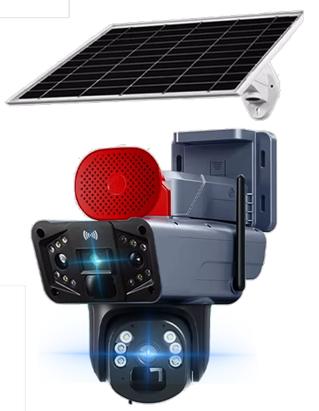 O-Kam 3915 Full HD Solar Gece Görüşlü Güvenlik Kamerası - 6