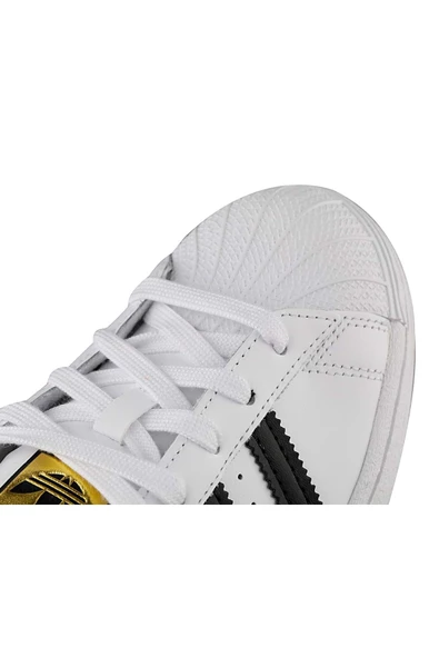 Süperstar J Foundation Fu7712 Sneaker Unisex Spor Ayakkabı Beyaz-siyah - 3