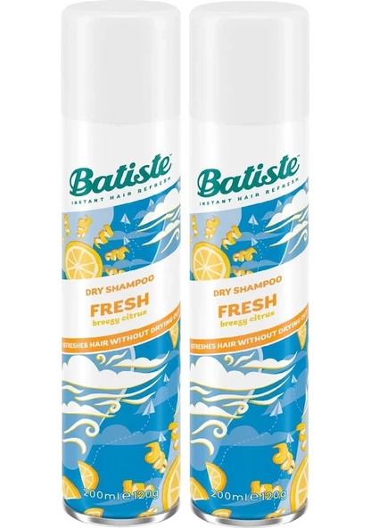 Batiste Fresh Kuru Şampuan 2 x 200 ML