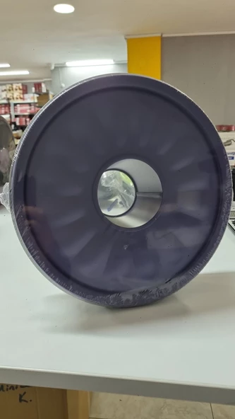 Tantitoni Renkli Kelepçeli Tüplü Kek Kalıbı 26cm Mor - 2