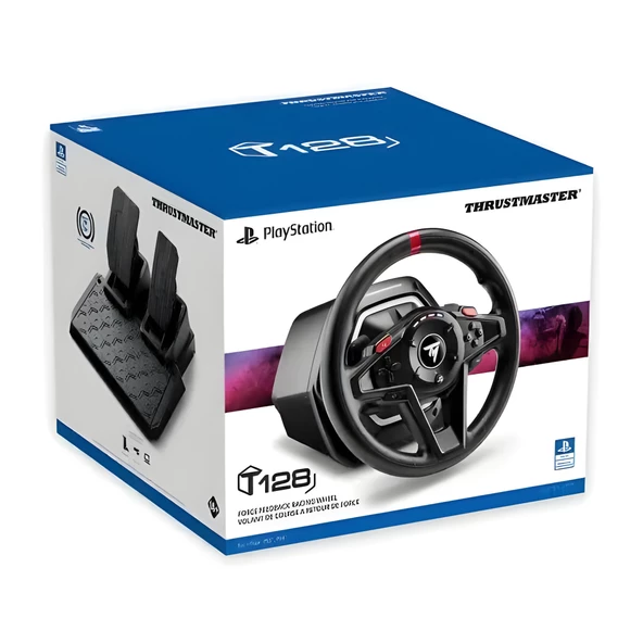 Thrustmaster T128-p Ps5 Ps4 Pc Uyumlu Yarış Direksiyonu Seti