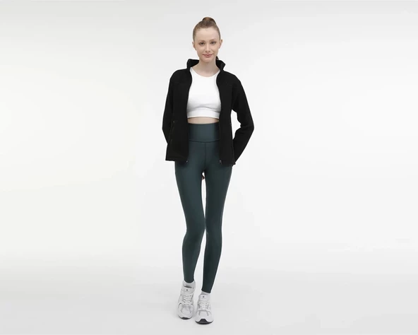 Lumberjack Wb Polar 4Pr Kadın Siyah Polar 7SN158 101782309 - Resim 3