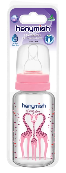 HANYMISH CAM BİBERON 125 ML